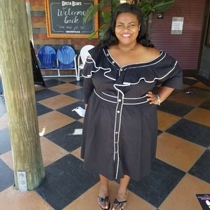 Black and White dress